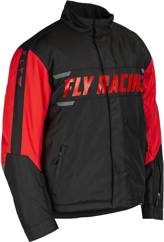OUTPOST JACKET BLACK/RED XL