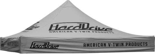 CANOPY GREY WITH LOGO 10' X 10' REPLACMENT TOP