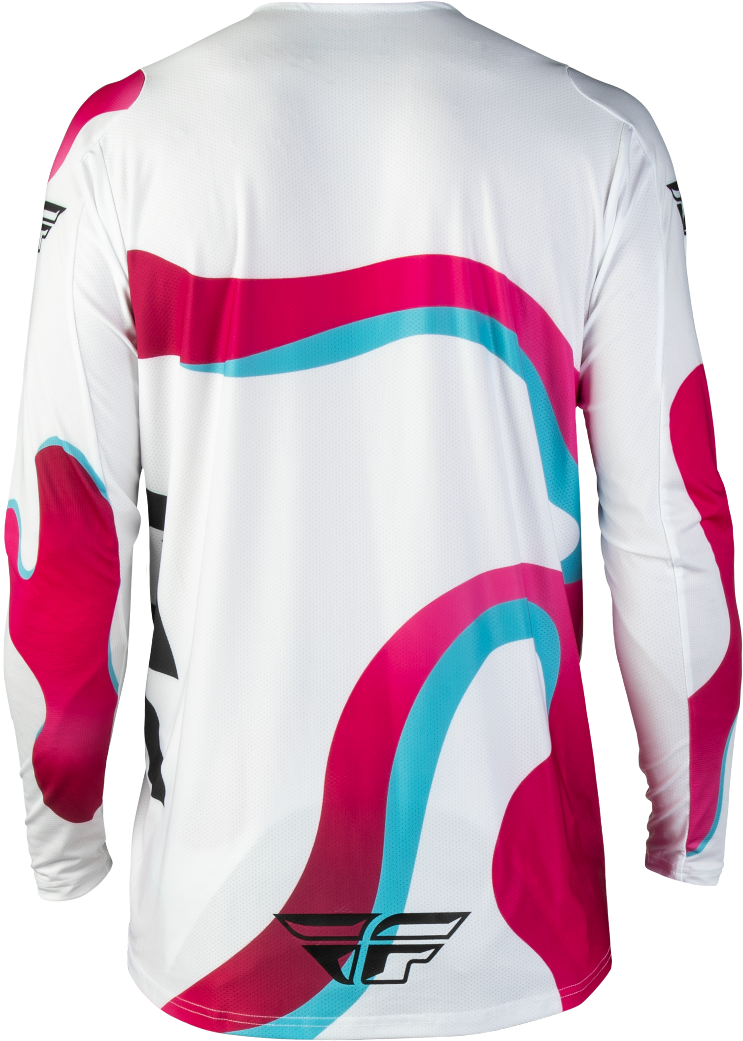 Youth Lite Vibe Jersey White/Pink/Blue Yxl
