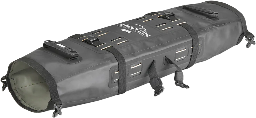 GIVI Canyon Advanced Cargo Bag 12L Black – Waterproof Motorcycle Storage with Quick-Release Mounts