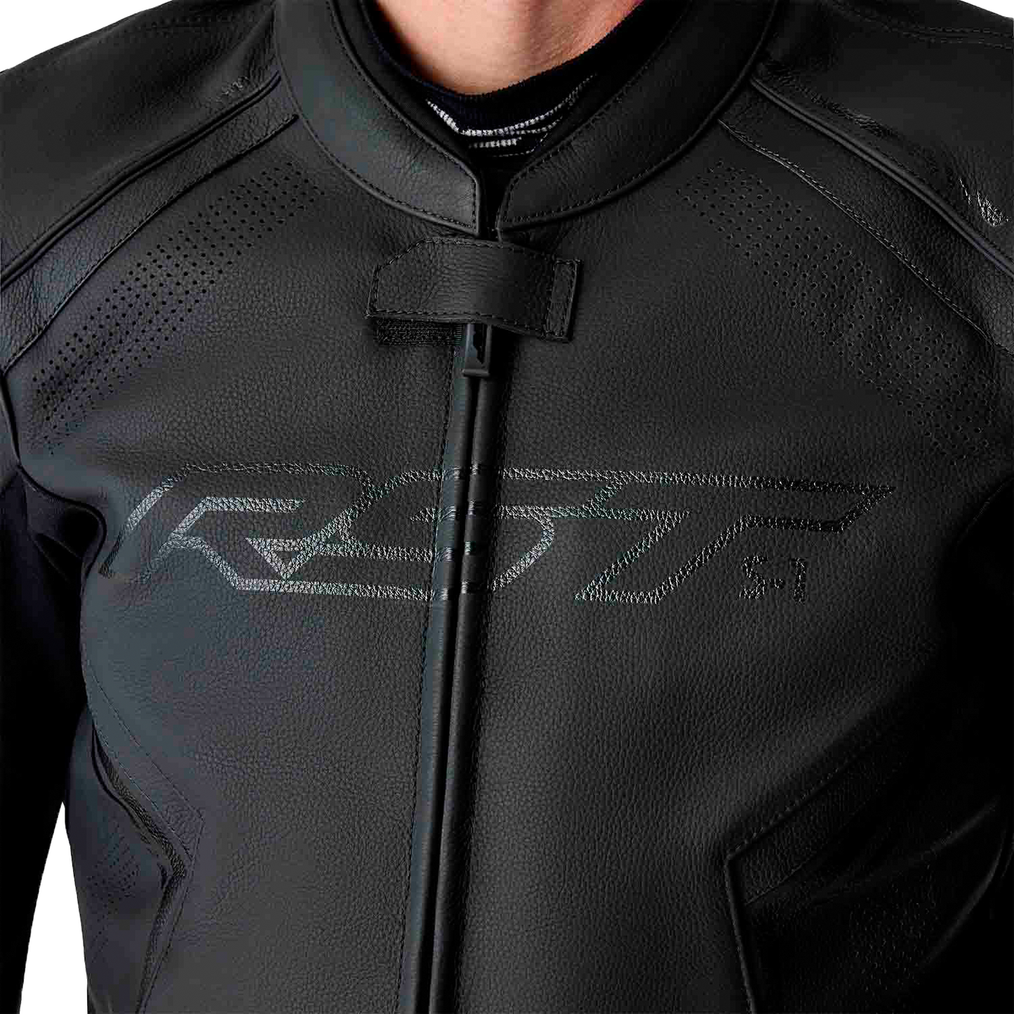 RST S1 D3o Leather Jacket Black Small - Durable Motorcycle Gear with Impact Protection
