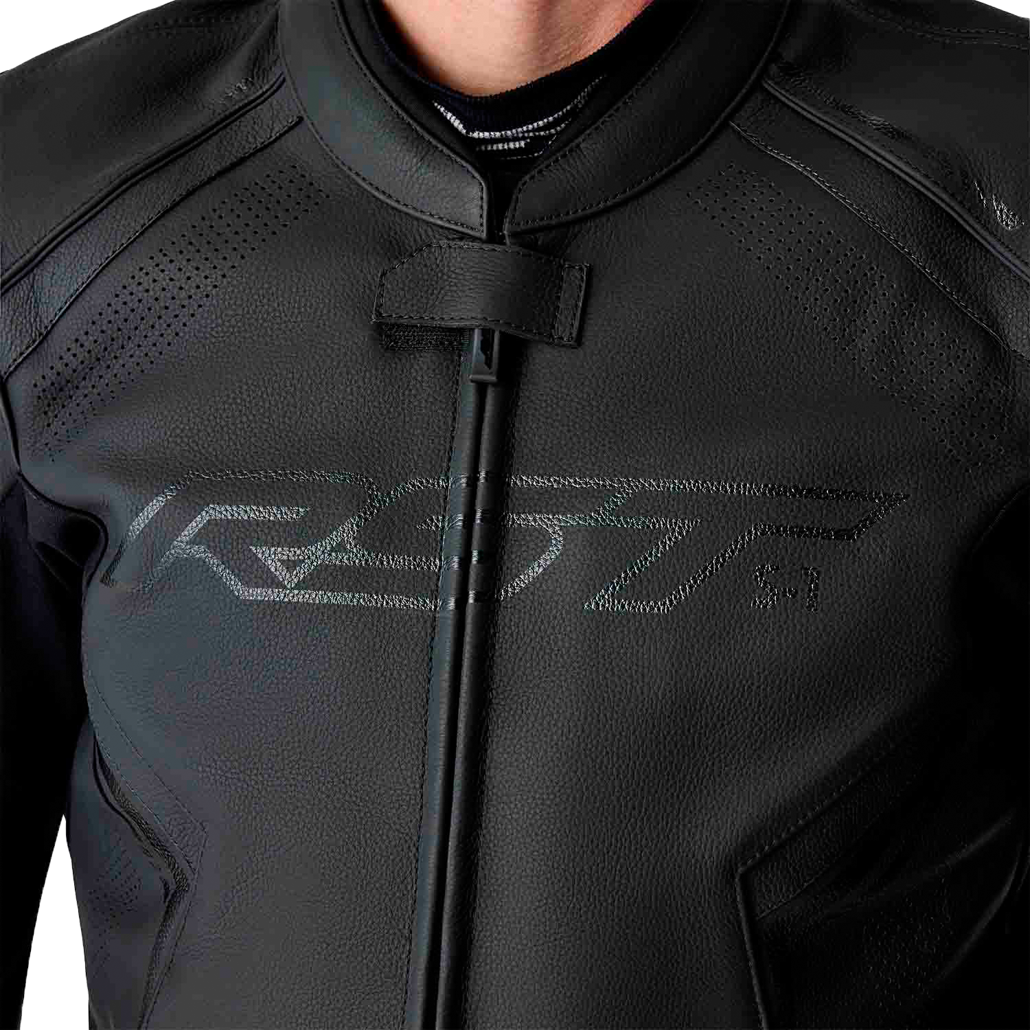 RST S1 D3o Leather Jacket Black Small - Durable Motorcycle Gear with Impact Protection