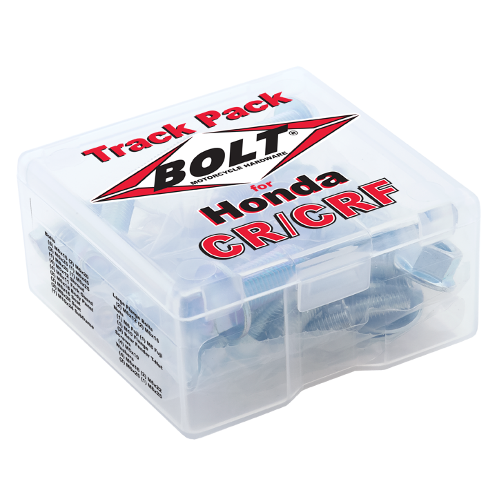 BOLT CRF Track Pack II for Honda CRF Models - Factory Style Hardware Part 56CRFTP