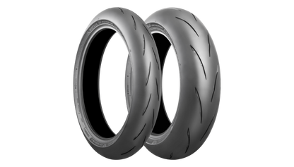 Bridgestone Battlax Racing Street RS12 Rear Tire - 180/55ZR17, 73W, Tubeless