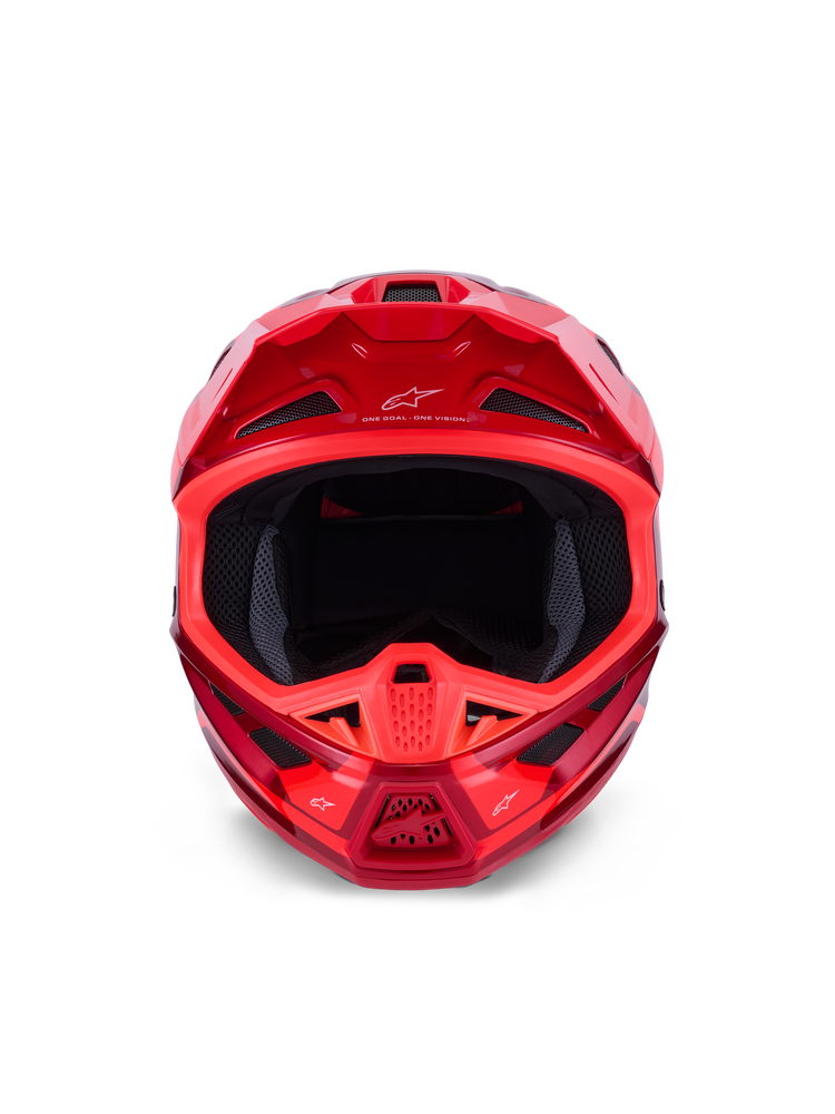 ALPINESTARS SM7 CORE HELMET RED GLOSSY OR ORANGE/BLUE