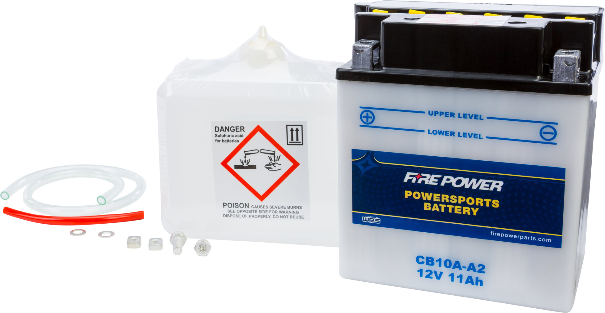 FIRE POWER CB10A-A2 12V Heavy Duty Battery for Kawasaki KLF250 Bayou and KLF220 Bayou