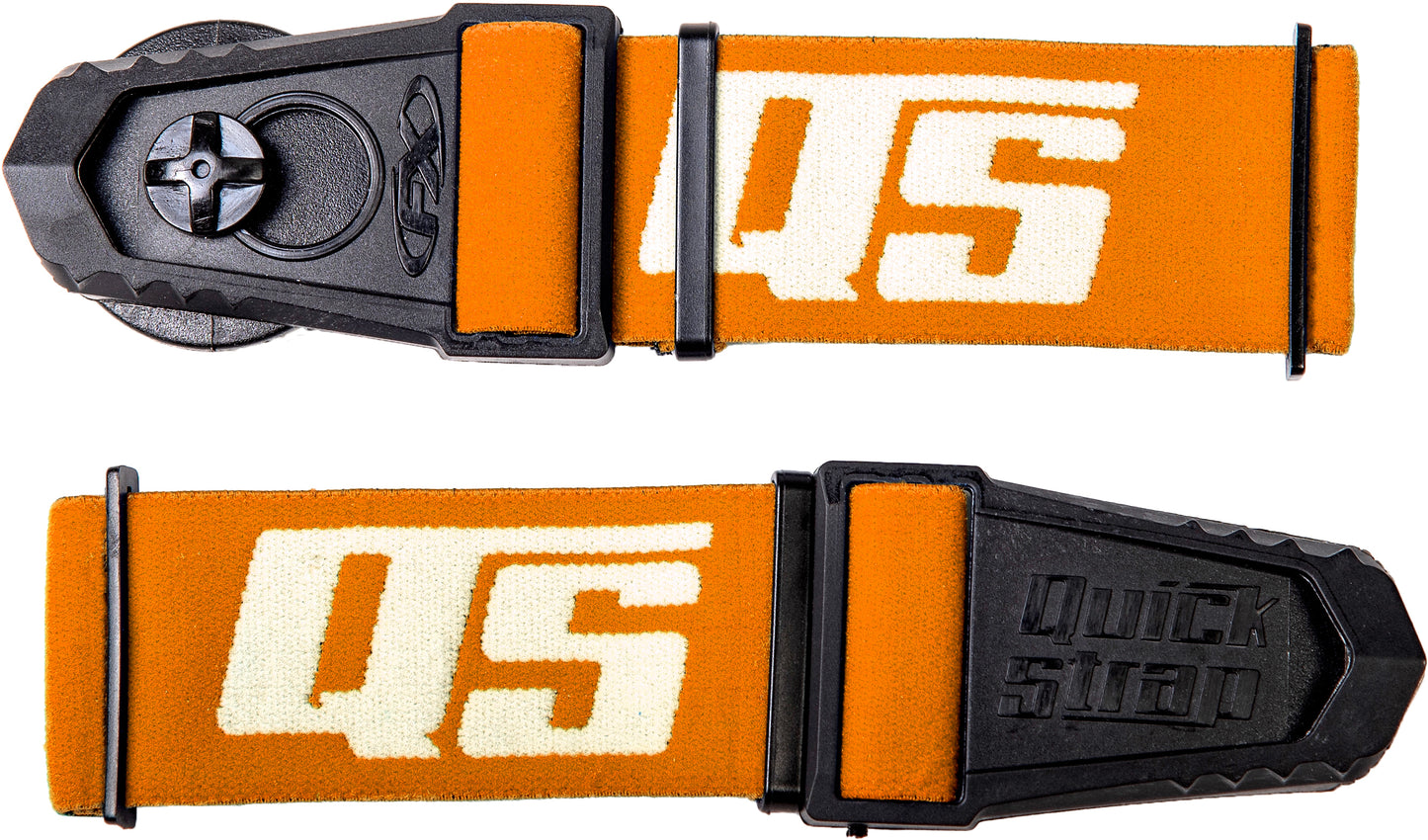 QUICK STRAP QS-65 Quick Straps Orange - Hassle-Free Goggle Attachment System