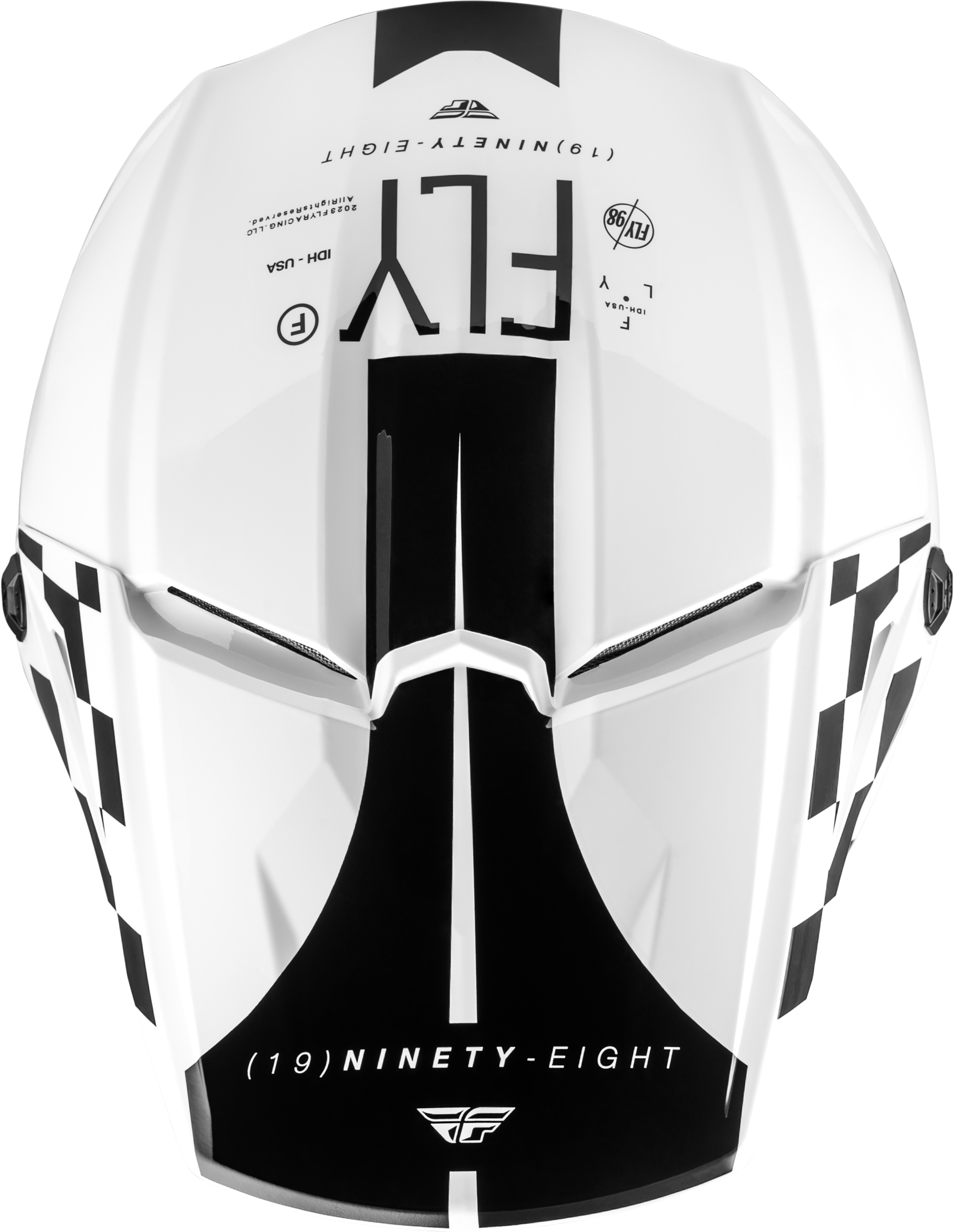 Kinetic Lite Rival Helmet Gloss White/Black 2x