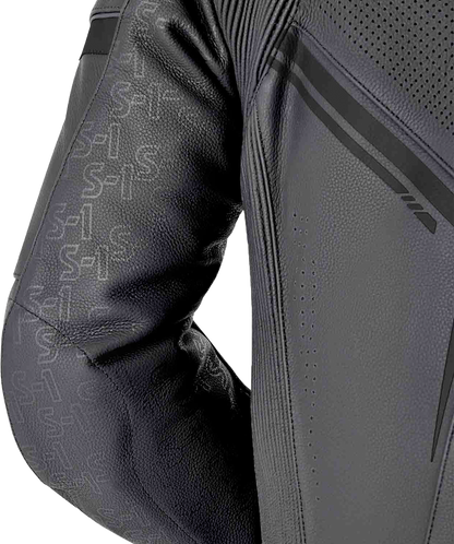 RST S1 D3o Suit Black Leather XS - Advanced Motorcycle Protective Gear