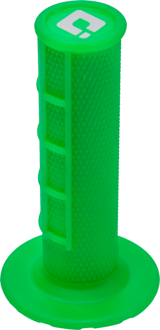 ODI Ruffian Half Waffle MX Grip - Flo Green, Part H01RFFN