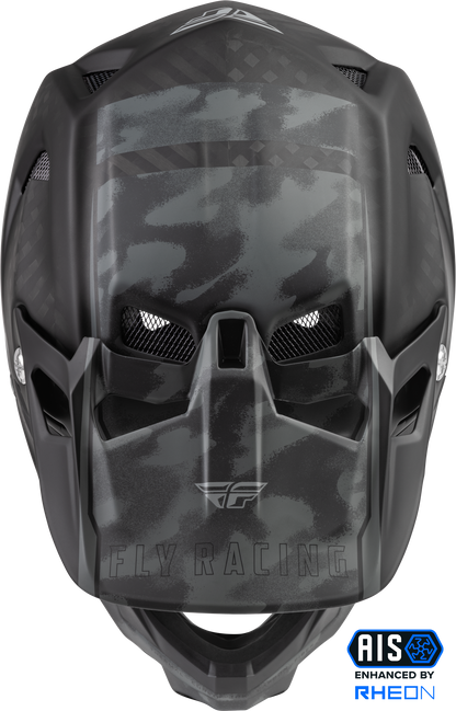 YOUTH WERX-R CARBON HELMET MATTE CAMO CARBON YL