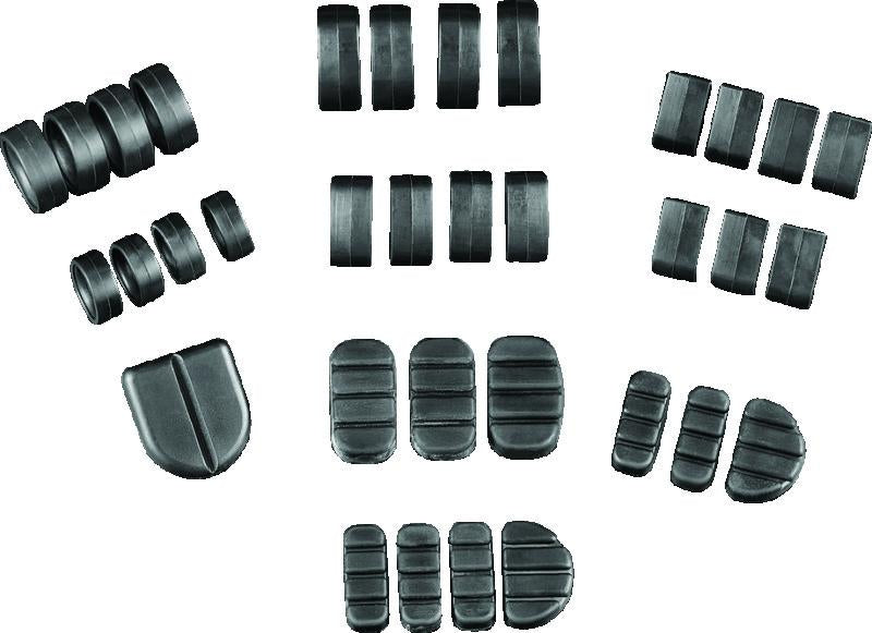 Kuryakyn Replacement Rubber for ISO Brake Pedal 8029 & 4025 – Durable PowerSports Brake Pedal Pad Set