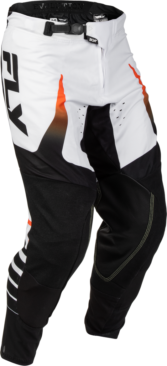 Evolution  Dst Bolt  Pants White/Black/Orange Sz 28