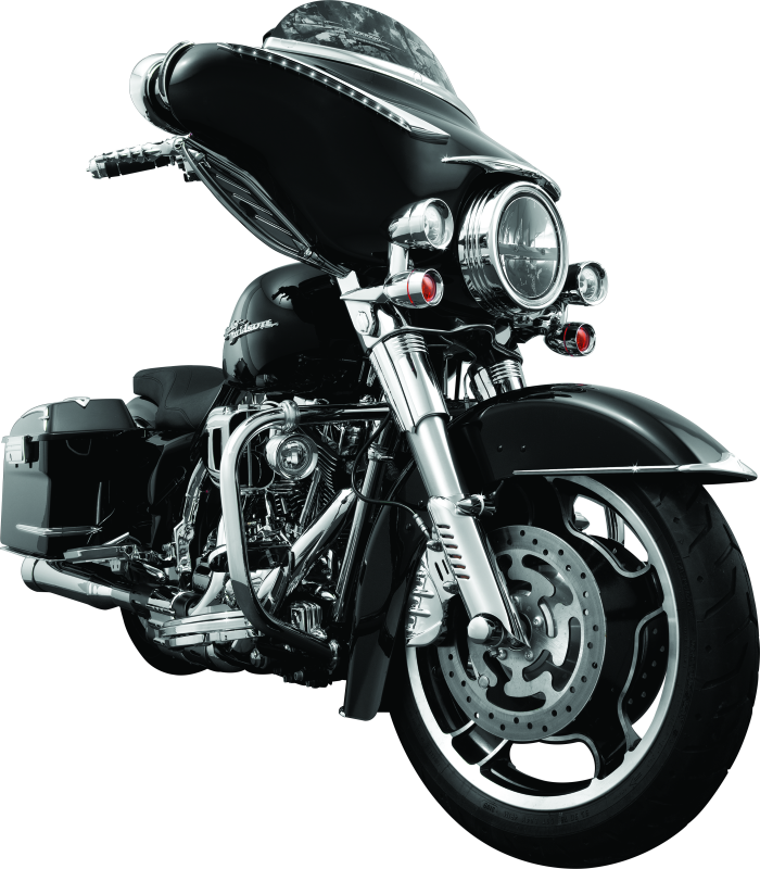 Kuryakyn Front Fender Side Trim Chrome for Harley Davidson Touring Models