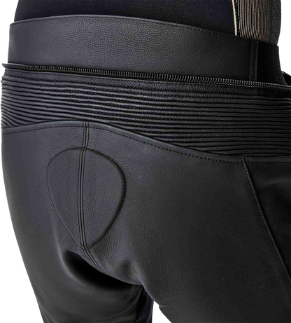 RST T2 D3o Leather Pants Black Medium - Durable Motorcycle Riding Gear