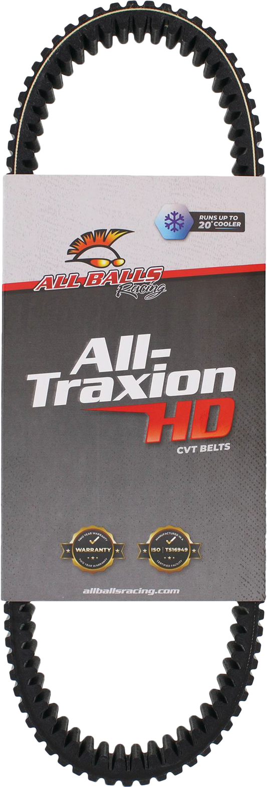All Balls CV Belt Pol Part Number 25 - 9025 – High - Performance Drive Belt for Enhanced Cooling and Durability - Kelly Motorsports