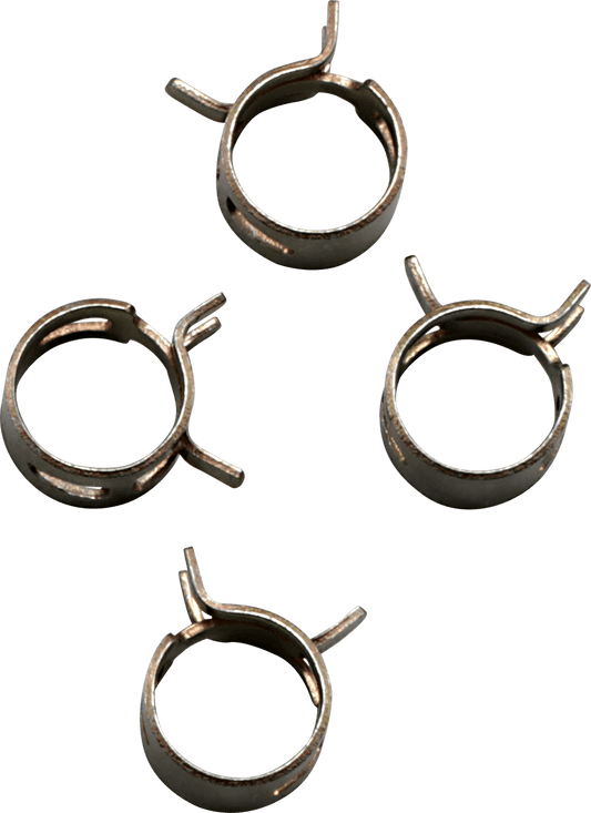 ALL BALLS FS00056 Refill Clamp Kit for 12mm Fuel Lines - 4 Pack - Kelly Motorsports