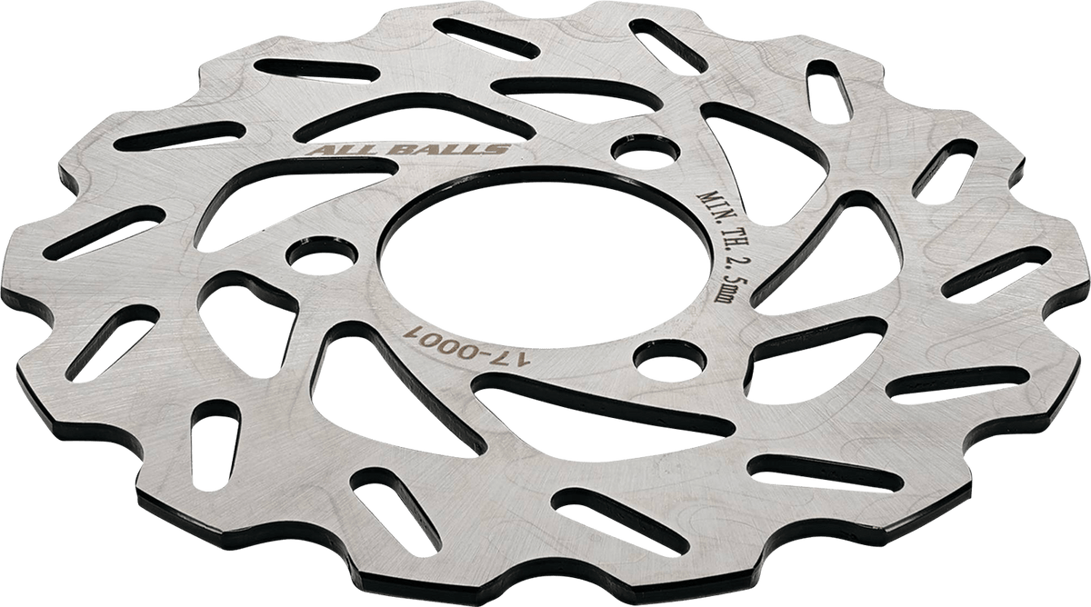 ALL BALLS Honda 18-0001 Brake Rotor with Enhanced Cooling and Corrosion Resistance - Kelly Motorsports