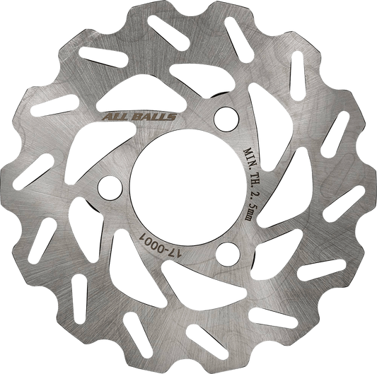 ALL BALLS Honda 18-0001 Brake Rotor with Enhanced Cooling and Corrosion Resistance - Kelly Motorsports