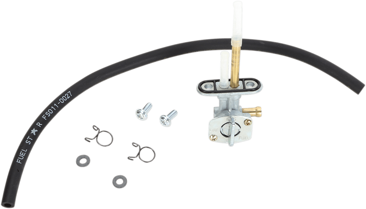 ALL BALLS Petcock Fuel Kit for Yamaha FS101-0042 with OE Replacement Valve and Fuel Line - Kelly Motorsports