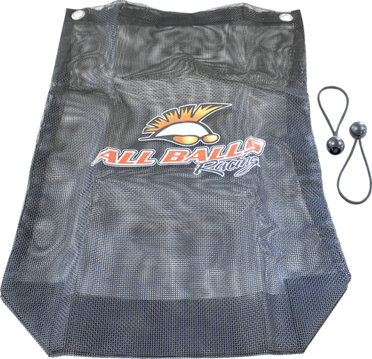 ALL BALLS Trail Bag - Black 82-4015 for Efficient Trail Trash and Gear Storage - Kelly Motorsports