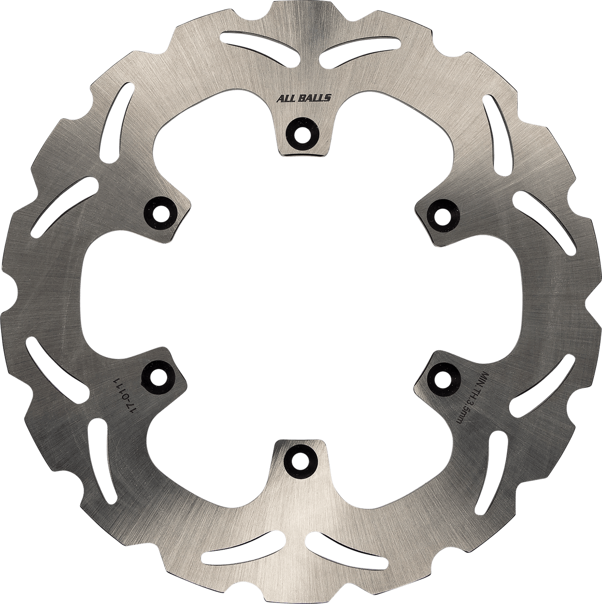 ALL BALLS Yamaha 18-0111 Brake Rotor with Slotted Wave Design and Stainless Steel Construction - Kelly Motorsports