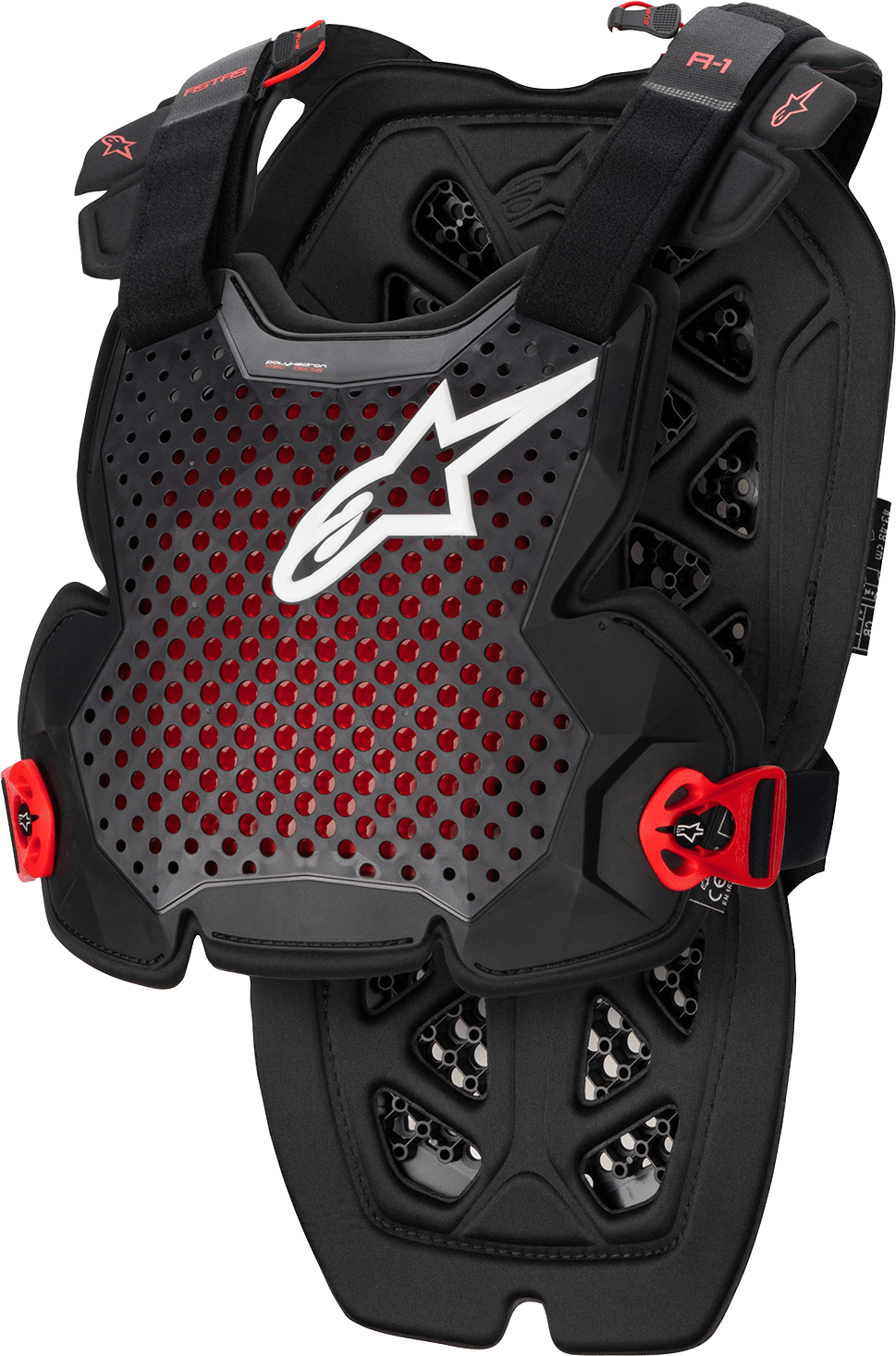 Alpinestars A-1 Pro Chest Guard XL/2XL by Alpinestars - Impact-Resistant and Ventilated Motorcycle Protection - Kelly Motorsports