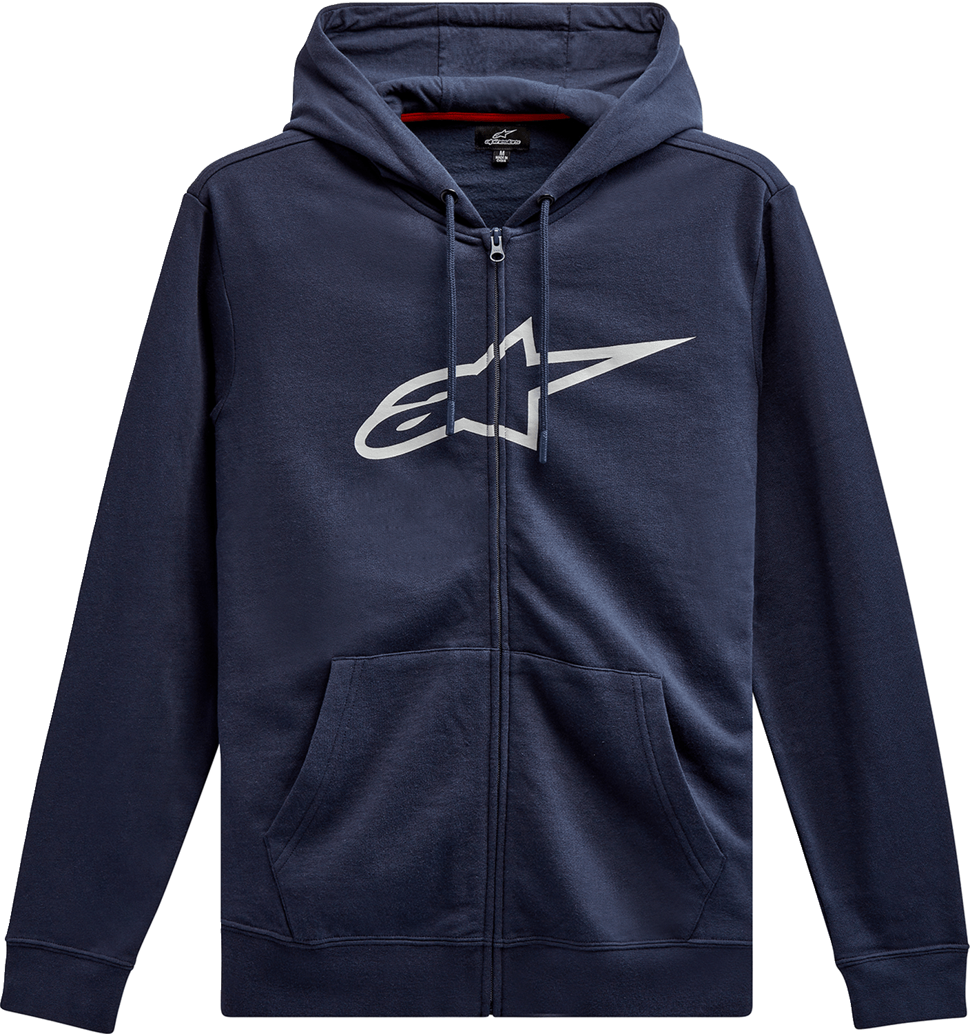 Alpinestars Ageless II Zip Hoodie - Navy/Gray - Medium (Part 1038530527011M) - Kelly Motorsports