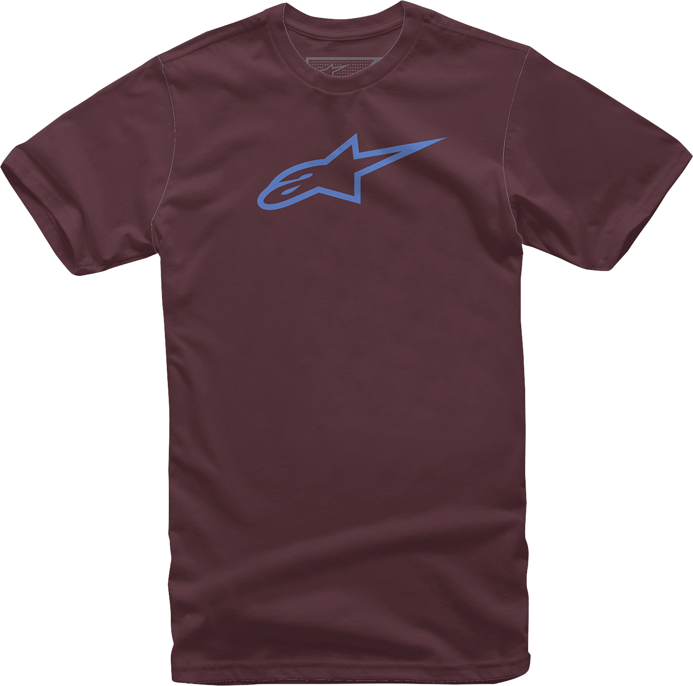 Alpinestars Ageless T-Shirt - Maroon and Blue, Medium - Part 1032-720308370M - Kelly Motorsports