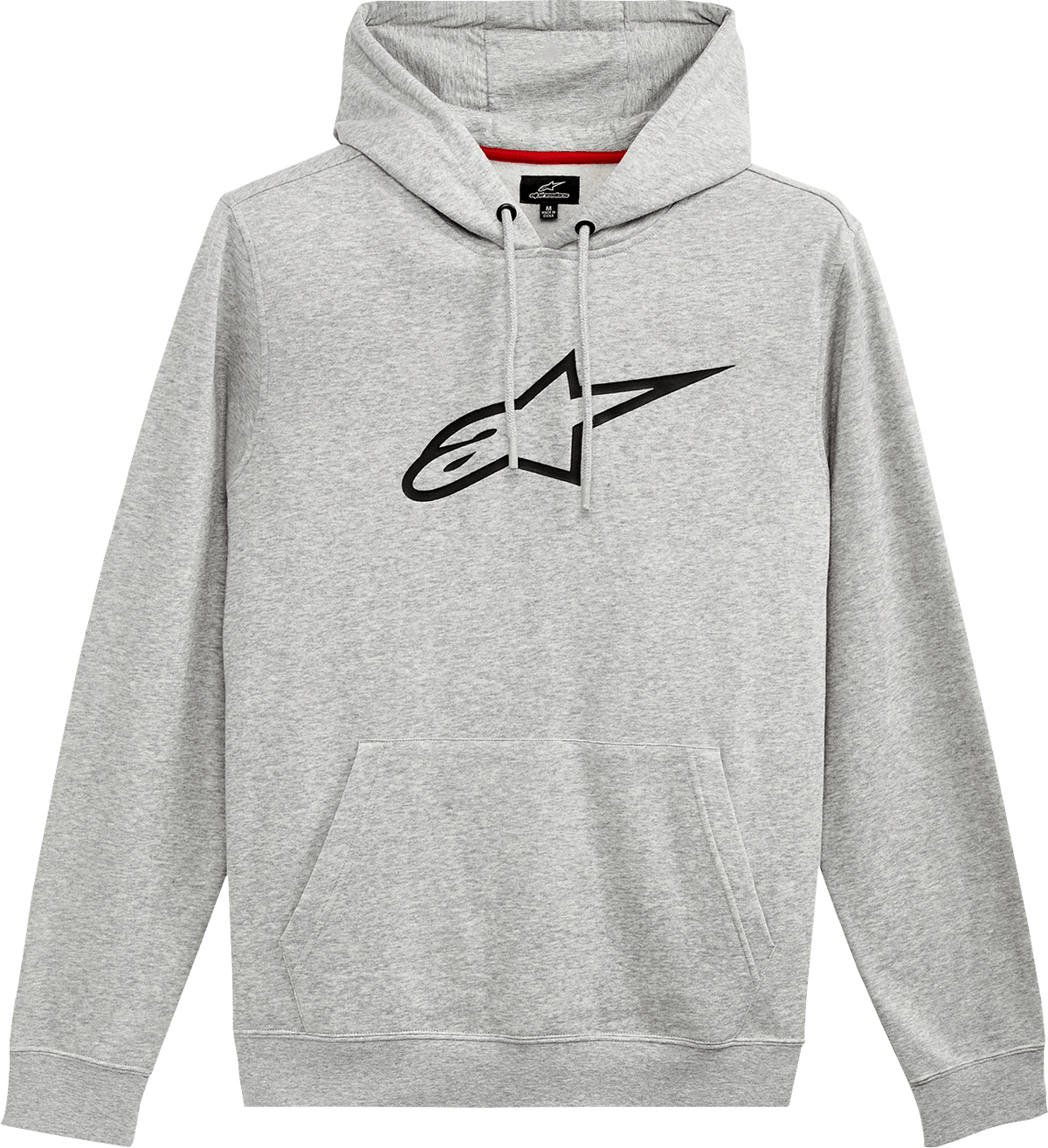 Alpinestars Ageless V2 Hoodie Heather Gray/Black 2XL - Part Number 12325101011262X - Kelly Motorsports