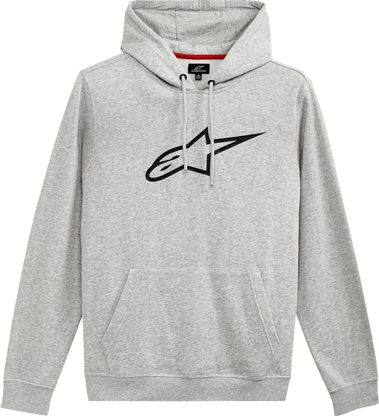 Alpinestars Ageless V2 Hoodie Heather Gray/Black 2XL - Part Number 12325101011262X - Kelly Motorsports