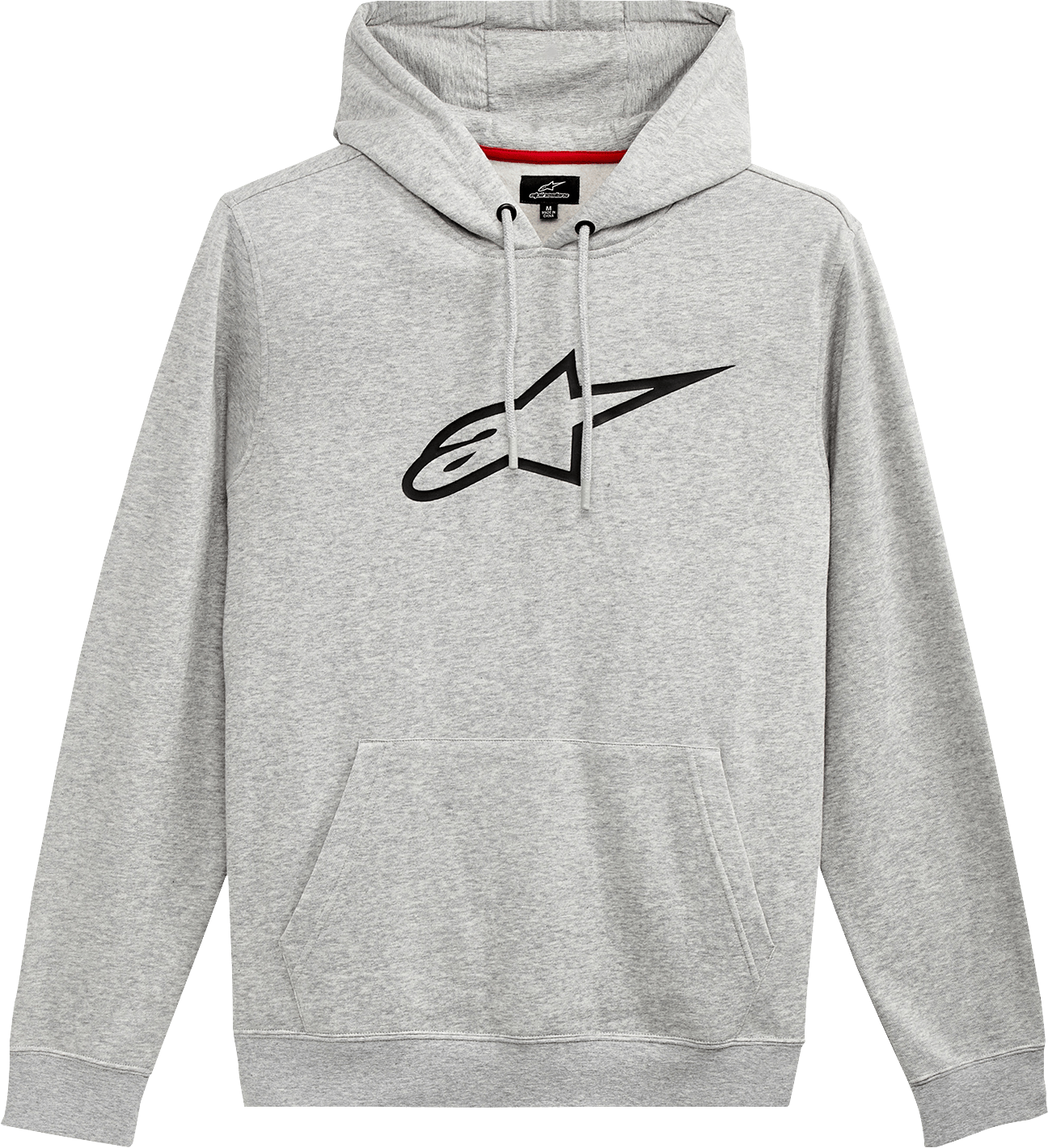 Alpinestars Ageless V2 Hoodie Heather Gray/Black XL by Alpinestars - Part 1232510101126XL - Kelly Motorsports