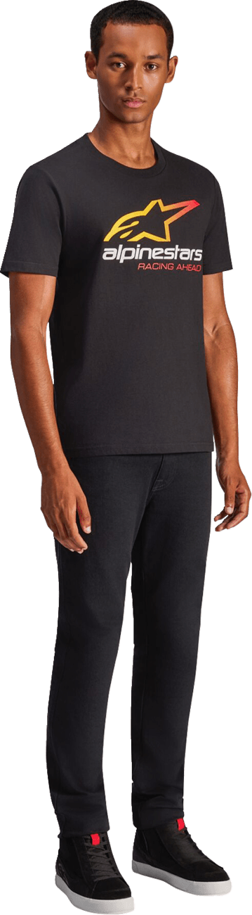 Alpinestars Aligned CSF T-Shirt - Black, Large - Kelly Motorsports