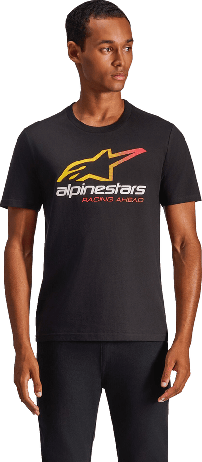Alpinestars Aligned CSF T-Shirt - Black, Large - Kelly Motorsports