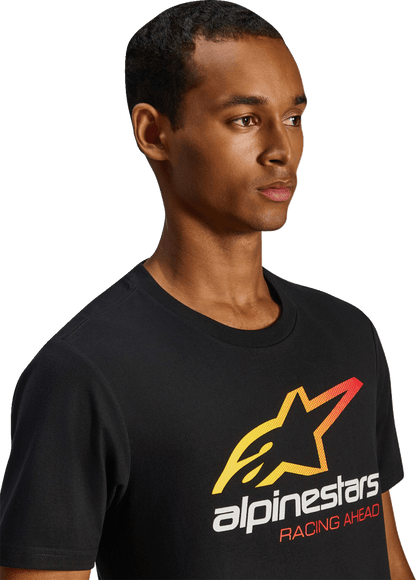Alpinestars Aligned CSF T-Shirt - Black, Large - Kelly Motorsports