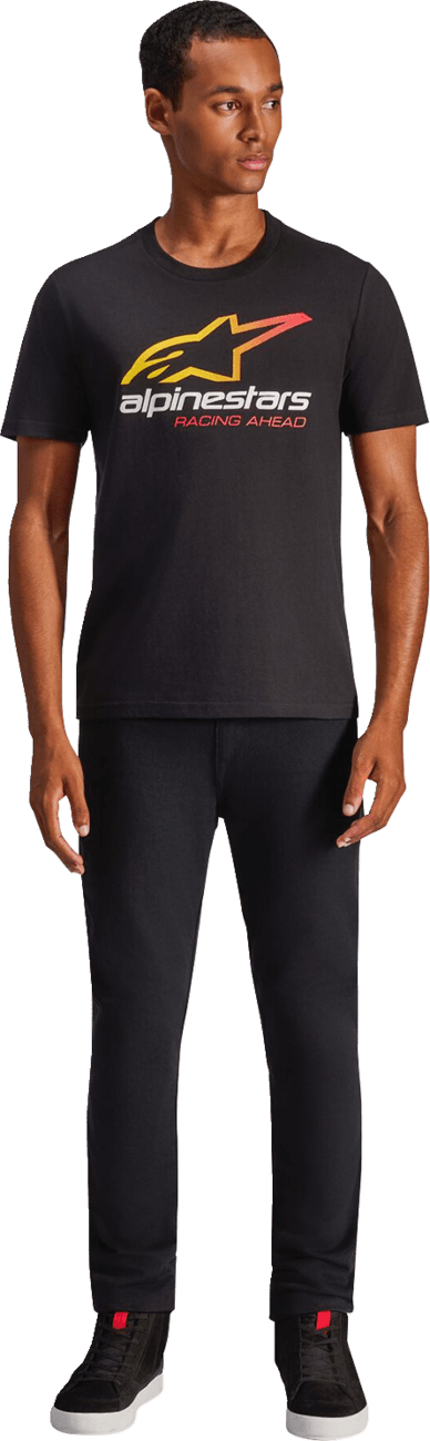 Alpinestars Aligned CSF T-Shirt - Black, Large - Kelly Motorsports