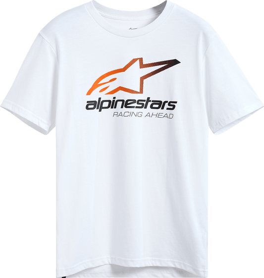 Alpinestars Aligned CSF T-Shirt - White, 2XL - Comfortable Cotton-Polyester Blend - Kelly Motorsports
