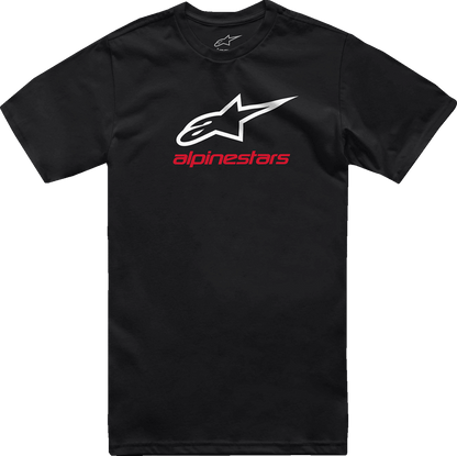 Alpinestars Always 2.0 CSF T-Shirt - Black/White/Red, Size Large - Kelly Motorsports