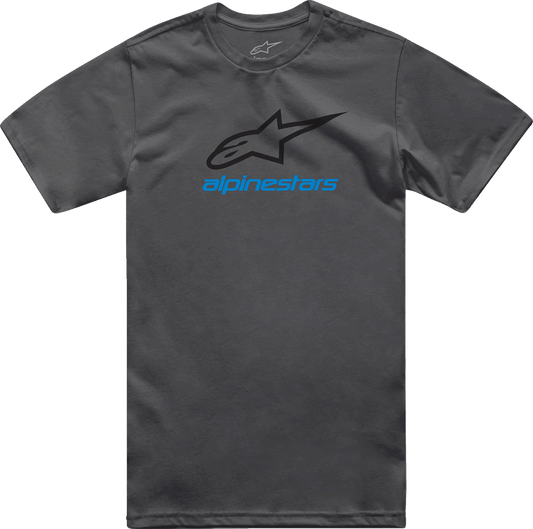 Alpinestars Always 2.0 CSF T-Shirt - Charcoal, Black & Blue, 2XL - Part Number 1214-73106-1818-2X - Kelly Motorsports
