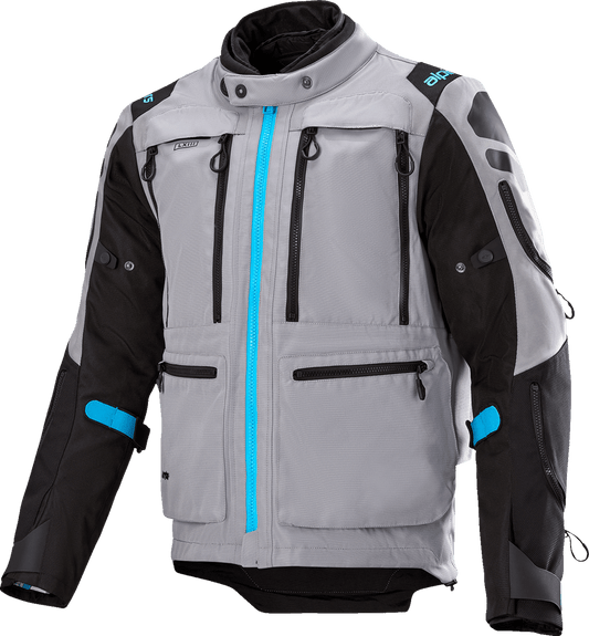 Alpinestars Ardent 3-in-1 Adventure Touring Jacket 3XL - Gray, Black, Blue - Model 3204423-9117-3X - Kelly Motorsports