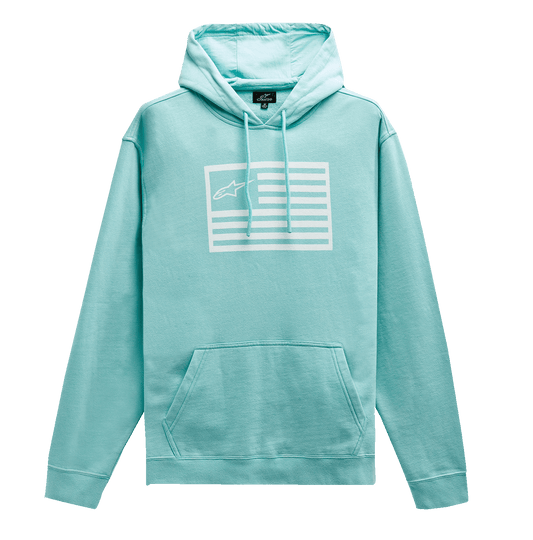 Alpinestars Artifact Hoodie - Light Aqua Large (Part No. 1213510207206L) - Kelly Motorsports