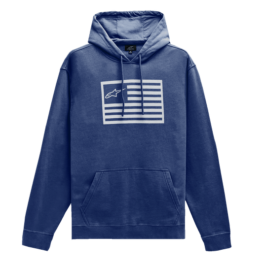 Alpinestars Artifact Hoodie - Navy Large (Part 12135102070L) - Kelly Motorsports