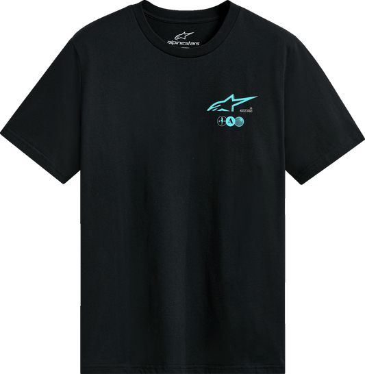 Alpinestars Asym CSF T-Shirt - Black - Medium by Alpinestars (Part 1215-72270-10-M) - Kelly Motorsports