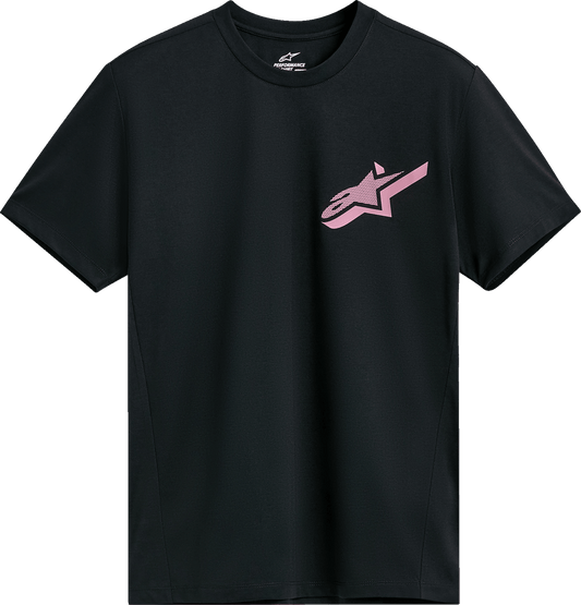 Alpinestars Attrition Performance T-Shirt - Black - XL by Alpinestars (Part No. 1215-73400-10-XL) - Kelly Motorsports