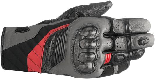 Alpinestars Belize Drystar® Gloves - Black, Anthracite, Red - Small - Kelly Motorsports