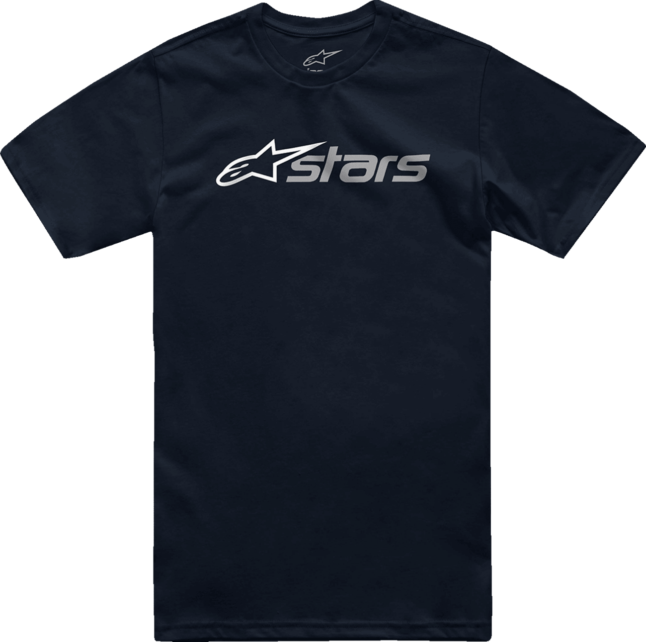 Alpinestars Blaze 2.0 T-Shirt - Navy/White/Gray, Medium - Part No. 1214-73108-7038-M - Kelly Motorsports