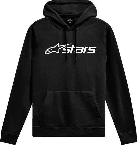 Alpinestars Blaze V3 Pullover Hoodie - Black and White, Size Large - Kelly Motorsports