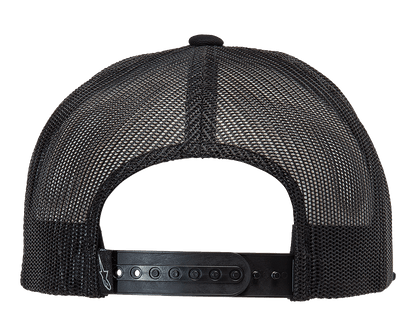 Alpinestars Bolt Trucker Hat - Black/Black, One Size, Part Number 1213810141010OS - Kelly Motorsports