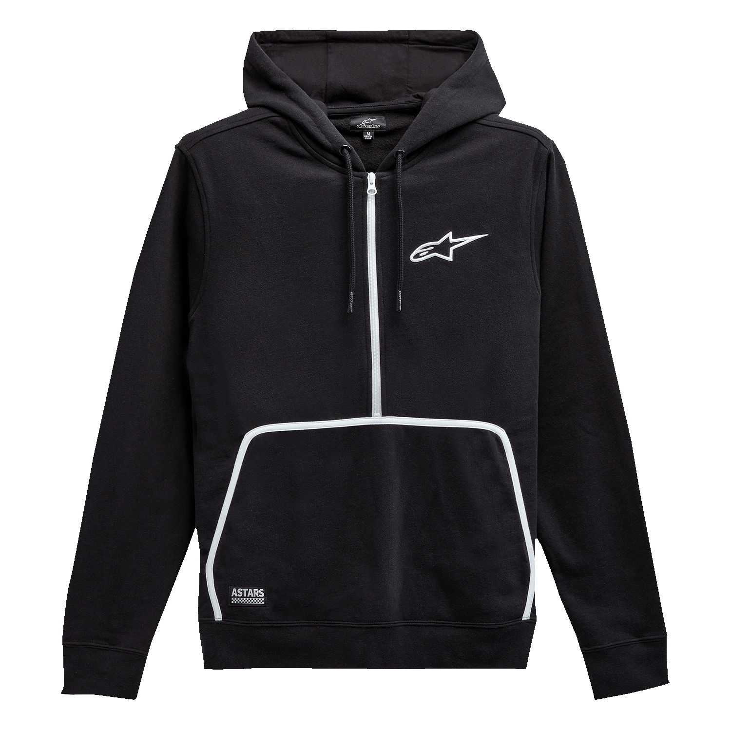 Alpinestars Bound Hoodie Black XL (Part Number 12135104010XL) - Kelly Motorsports