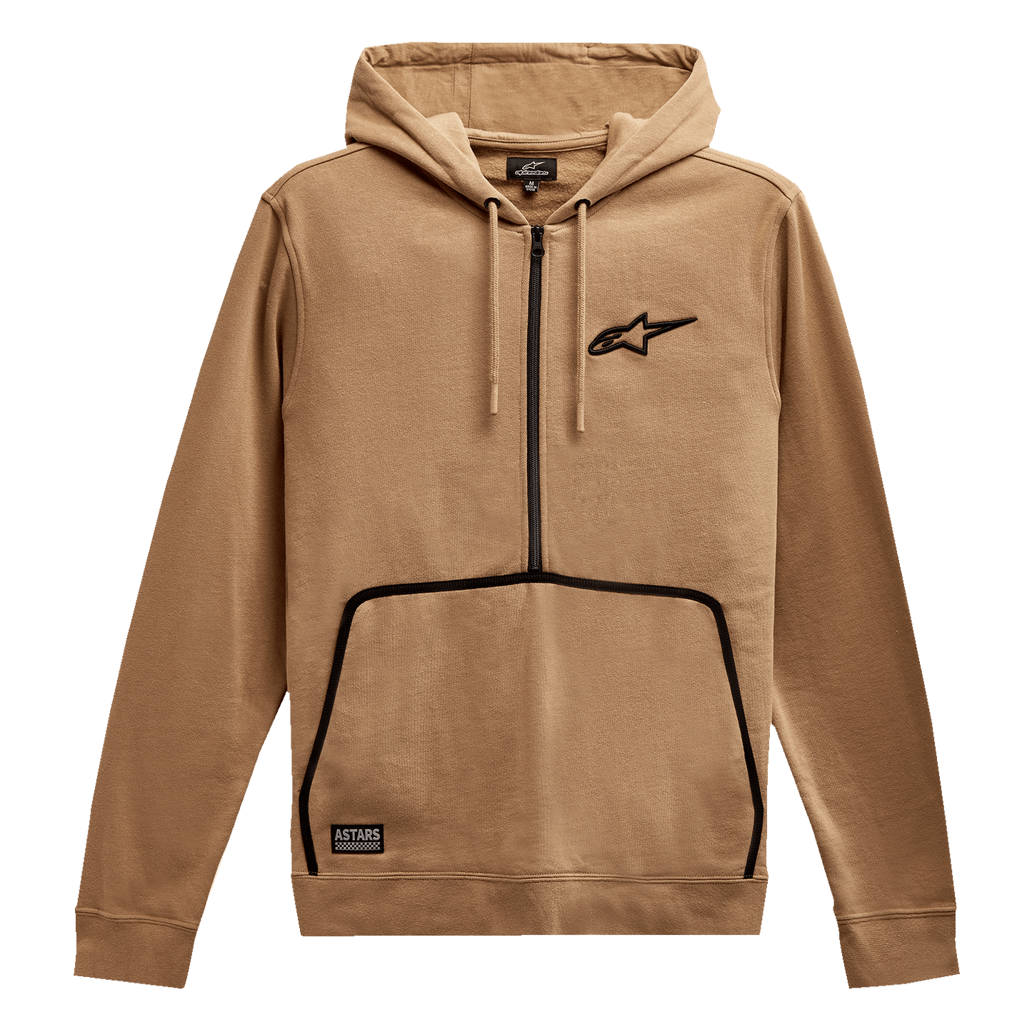 Alpinestars Bound Hoodie - Sand - Medium (Part 12135104023M) - Kelly Motorsports